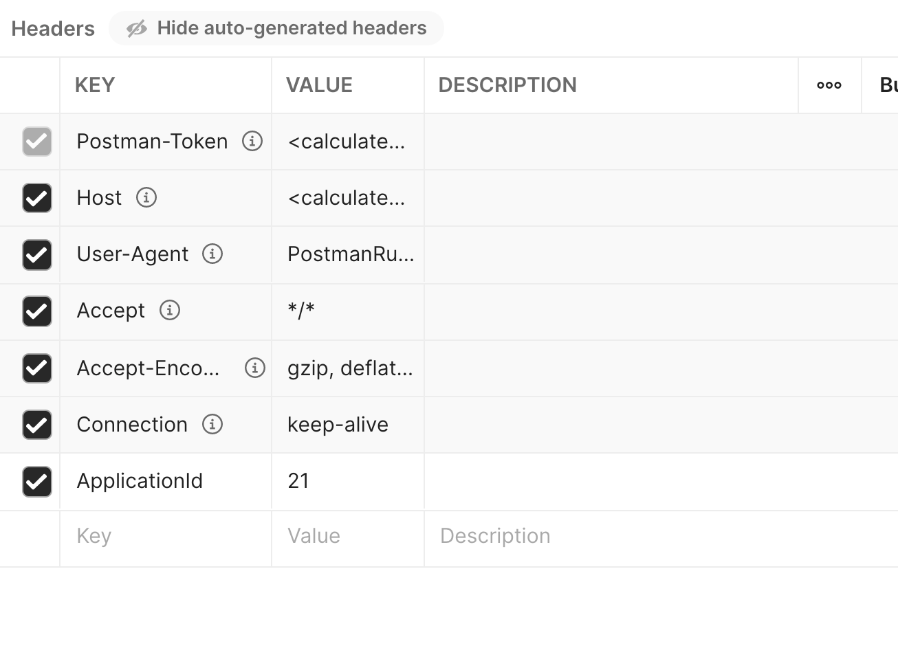 Variables in Postman