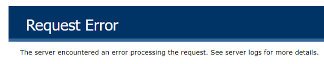 #width=600px; Request Error